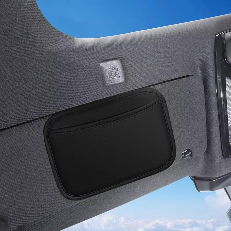 New Multifunction Car Organizers Pocket Bags For Car Storage Box Collecting Bag For Cards Phone Key Sticky Pouch In Car Interior