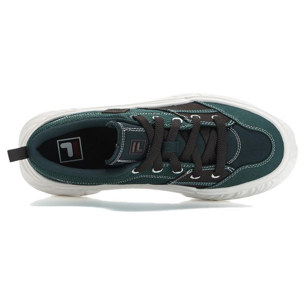 FILA Fosso Retro Low-Top Canvas Sneakers Men sneakers Green F12M332301FSA