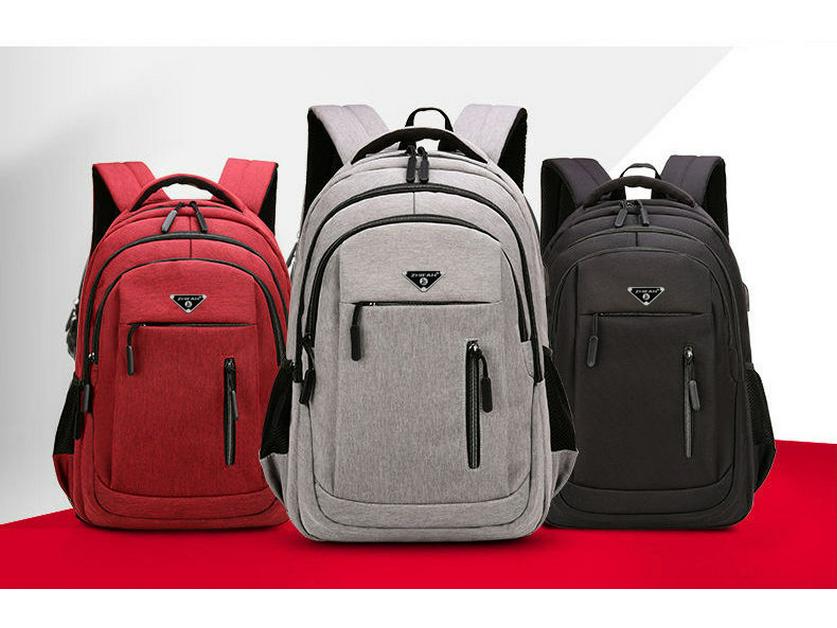 USB Rechargeable Large Capacity Backpack for Students, Boys & Girls, Double Shoulder & Business Laptop Use