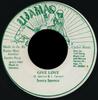7inch Record SONYA SPENCE  Give Love  Jah People NONE Ujama 1987 Jamaica Reggae Ska  Dub Used