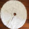 90cm Christmas Plush Long Haired Christmas Tree Skirt Christmas Tree Skirt Decor