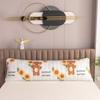 Cotton Padded Long Pillowcase Waterproof Pillowcase for Two People Thickened and Lengthened By 1.2 Meters 1.5M1.8 Household Long Pillowcase