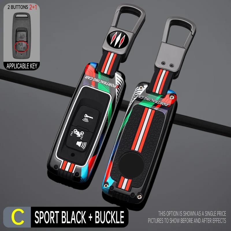 CPO1 Racing Style Metal Key Case Cover For Honda Motorcycle SH125 Forza 350 250 750 ADV 150 X-ADV SH150i SH300 150 PCX125 Accesorios