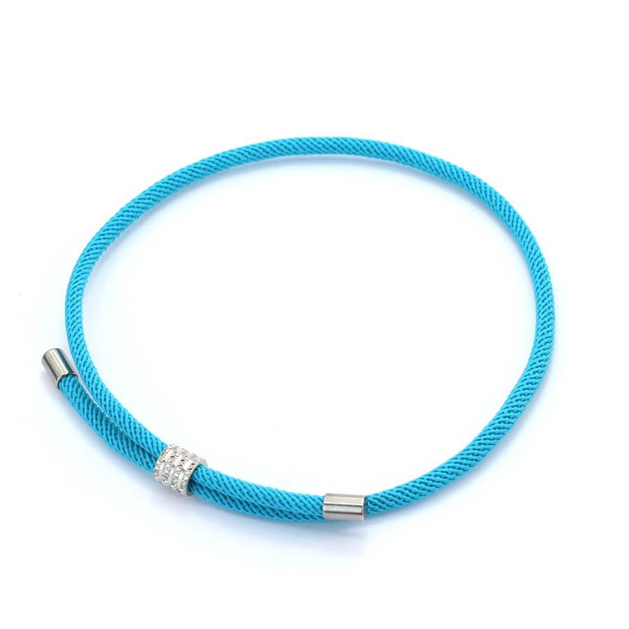 Elegante Braccialetto in Corda Sottile Grado A 3mm Uomo Donna Acciaio Inossidabile Inossidabile Charms Filo Rosso Portafortuna Braccialetto Braccialetto dell'Amicizia Regalo
