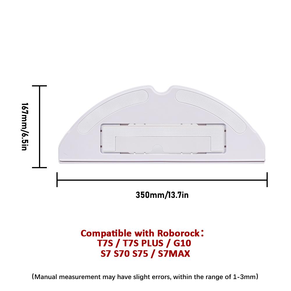 Für Roborock S7/T7S / T7S PLUS/G10/S7Max /S70/S75 Wischmopphalter Zubehör Roboterstaubsauger Reinigungstuch Einwegtuch Ersatzteil