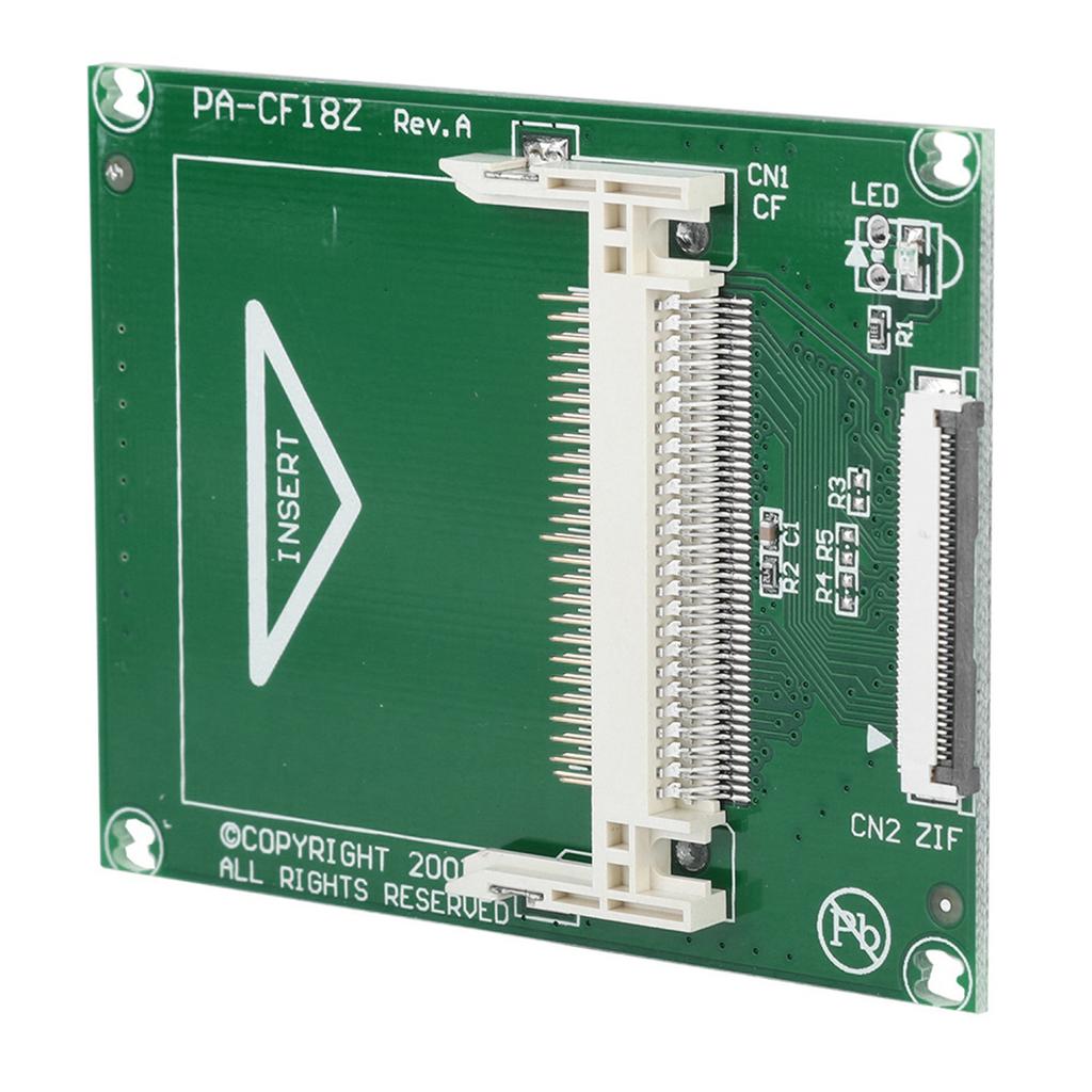 1.8‑inch 50‑Pin Compact Flash CF Memory Card to ZIF CE Adapter SSD HDD Adapter Card