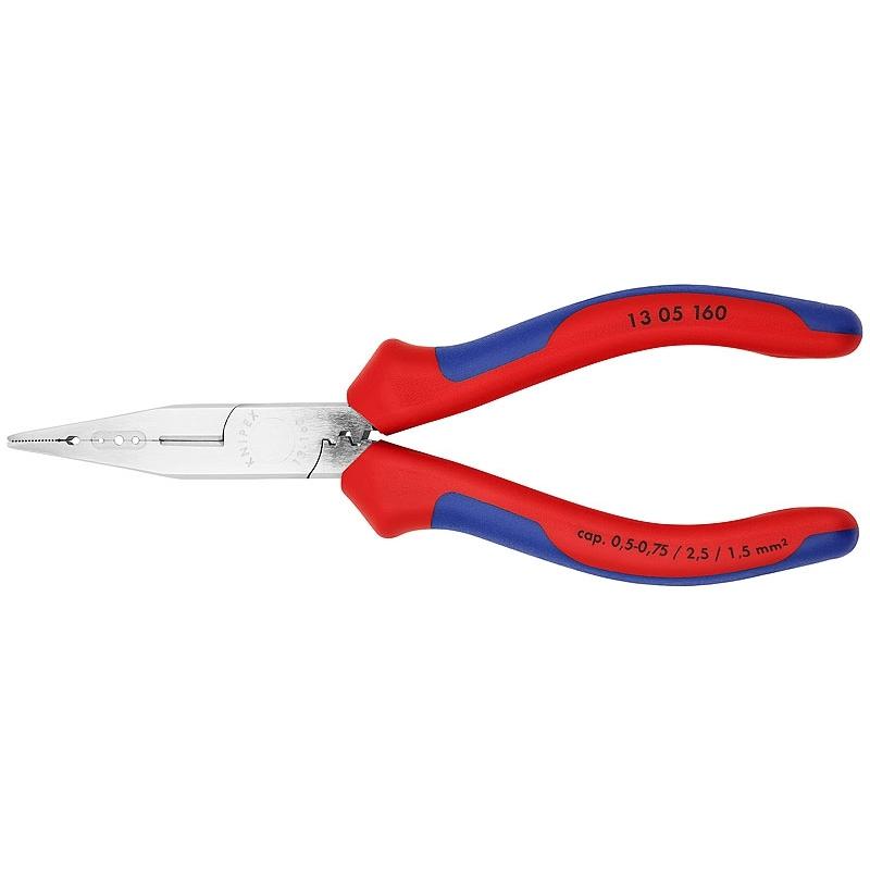 

Pliers Knipex Electrician For Wiring 160 Mm Chrome 2-comp Handles