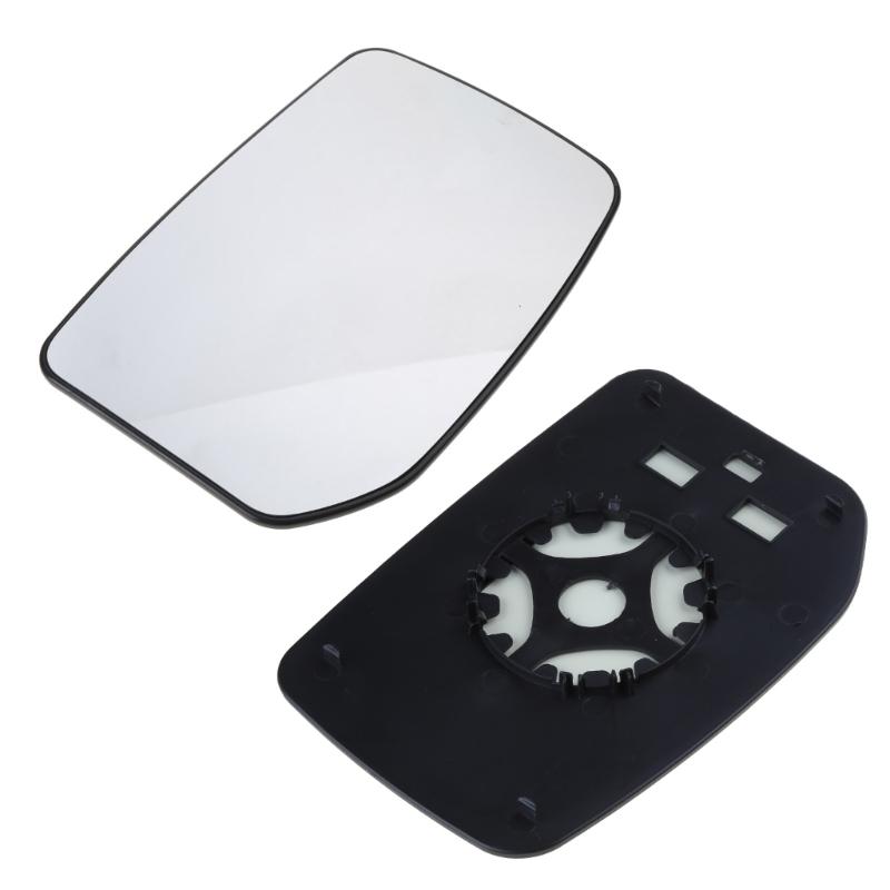 Mirror Glass Wing Mirror Glasses Left Door Side Mirror Automotive- Accessories Easy Installation for Transit MK6 MK7