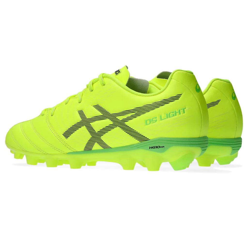 Asics DS LIGHT JR GS 1104A054 Soccer Size 750 Size 2E Shoes, Unisex, (Safety Yellow/Black), 23.5 Cm,