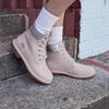Timberland 6 Inch Outdoor Casual Waterproof Leather Boots Women Boots Light-Pink A2QZNW