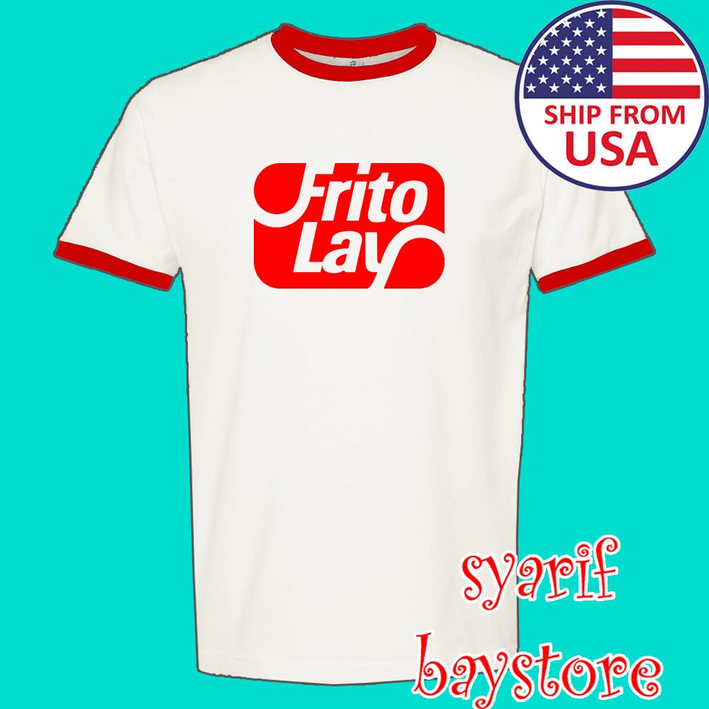Frito Lay Old Men#039;s Ringer Red Size S to 3XL Unisex T-Shirt M