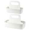 Desktop Storage Box Makeup Organizer with Handle Strong Load-Bearing Large Capacity Tissue Box Remote Control Holder