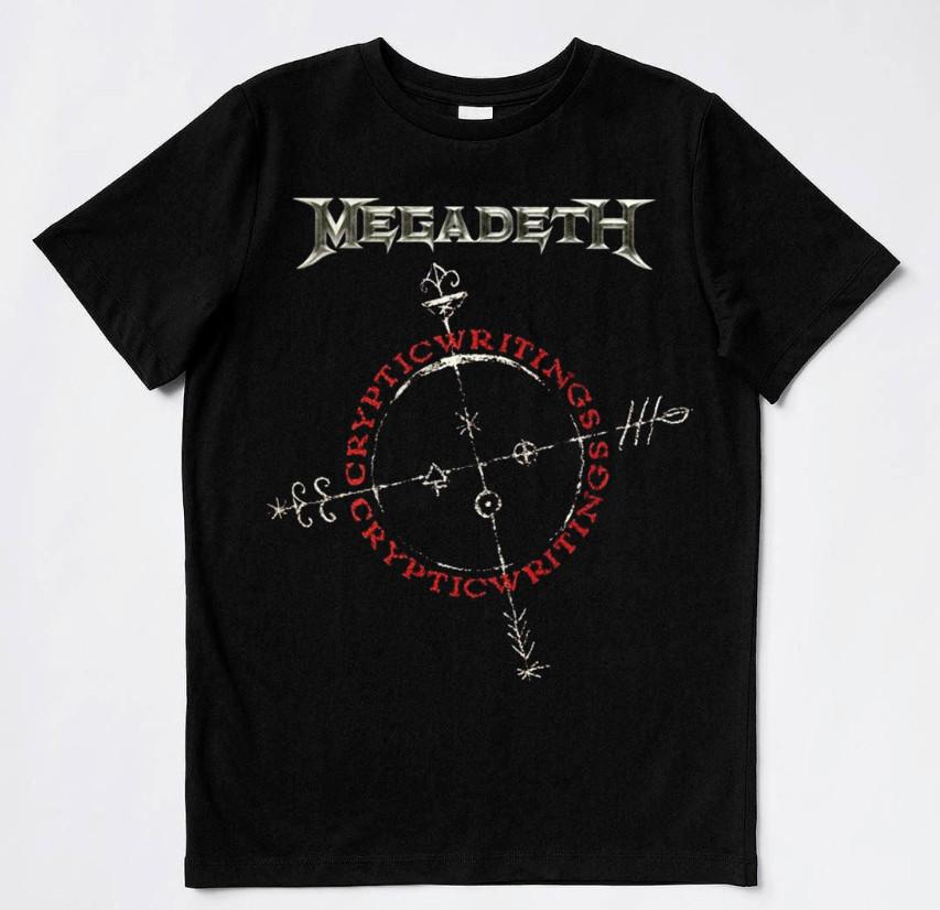 Megadeth Cryptic Writings Vintage T Shirt 1997 Tour Tee Shirt S