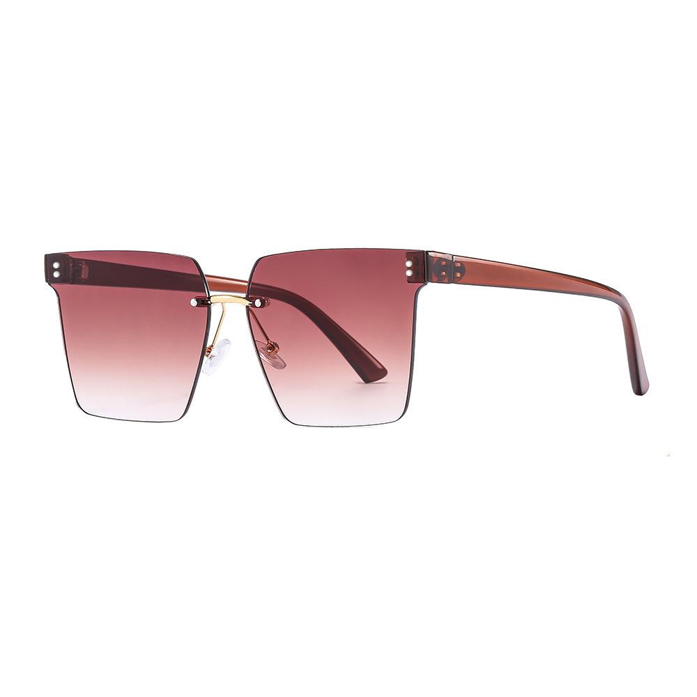 Export Sunglasses Women'S Glasses Sunglasses Gradual Change Frameless Sunglasses