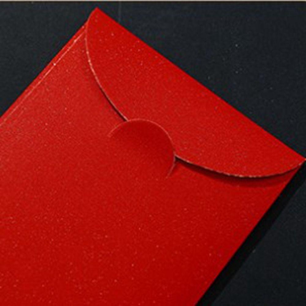 6Pcs/set Hot Stamping New Year Red Envelopes Printing Lucky Red Packets  Spring Festival