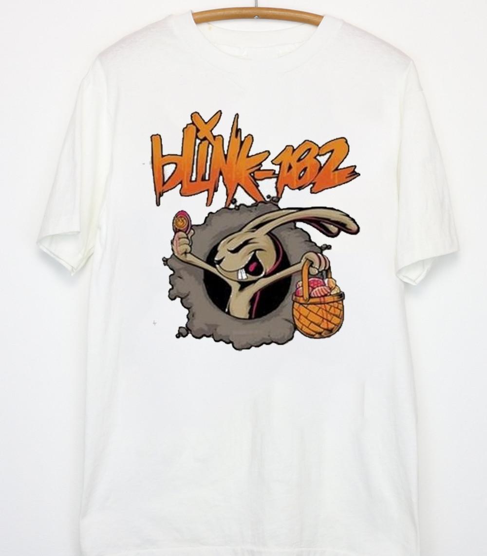 

Blink-182 band white T-Shirt Mens Womens Tees Top Unisex All sizes HOT NEW shirt JJ5292 3XL