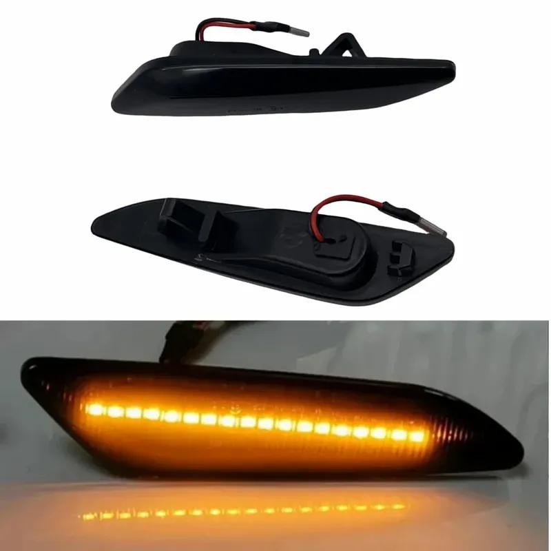 Sequential Flashing Car Dynamic LED Turn Signal Side Marker Light For Alfa Romeo 147 156 Fiat Egea Tipo Lancia Delta Ypsilon 3