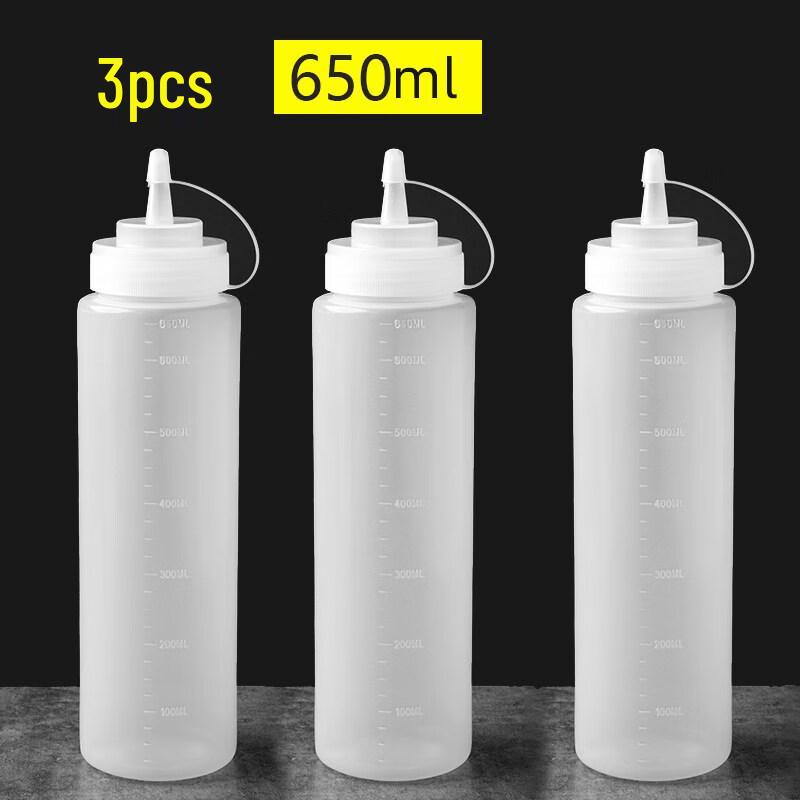 

ZISIZ Plastic Squeeze Sauce Bottle