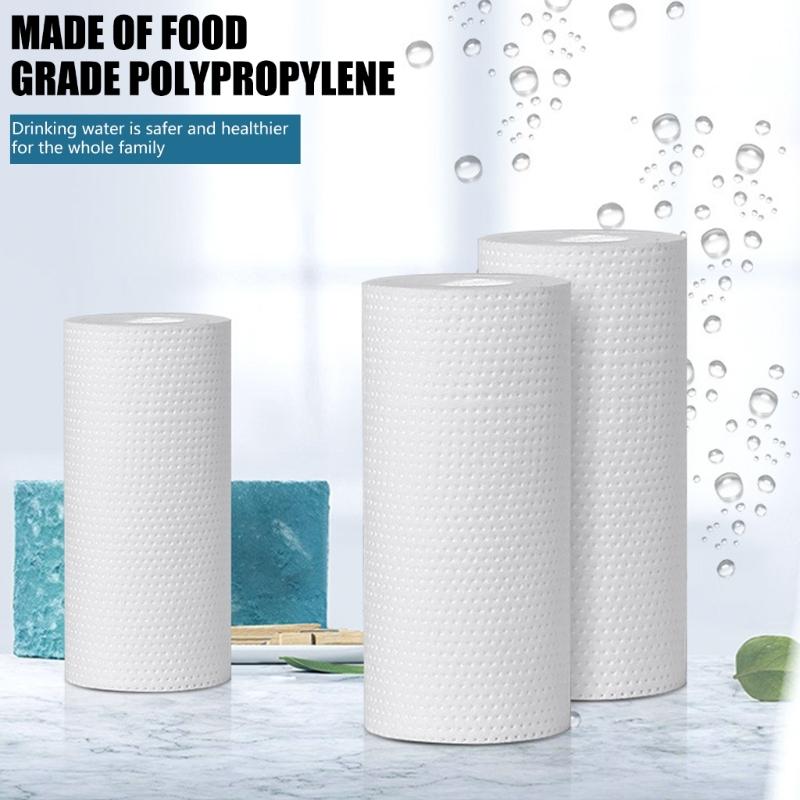 10Pieces 5Inch Polypropylene Cotton Filter Cartridges Water Purifiers Filter for Enhancing Water Filtrations Systems
