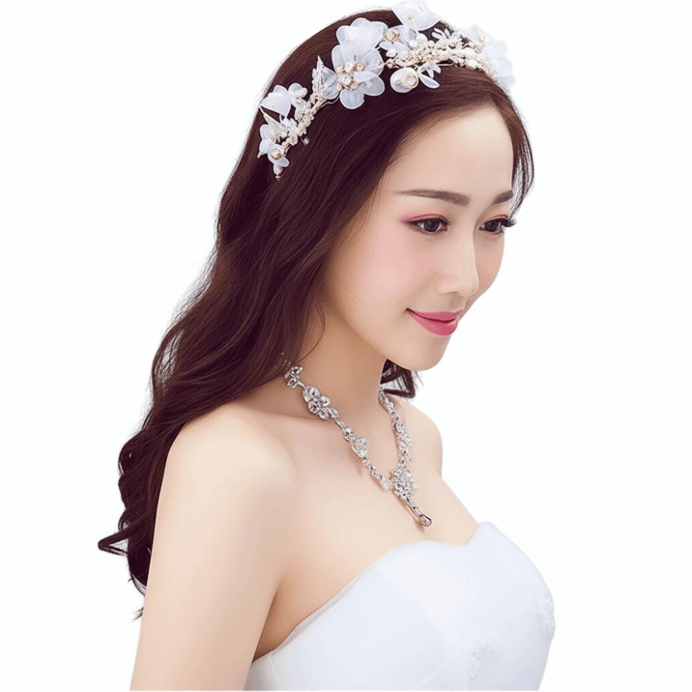 Forest Bride Headdress Flower Wedding Hair Accessories Temperament Photography Headband  Beach
