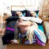 FLETCHER In Search Of The Antidote Dreamy Glow Portrait HD Print Bedding Set Duvet Cover + 2 Pillowcases Pop Teen Room Decor