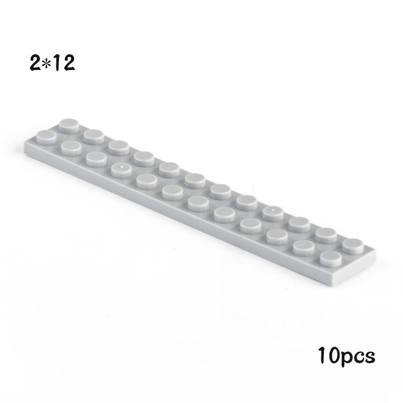 Non-Toxic 2445 Plate 2 X 12 Bricks Collections Bulk Modular Gbc Toys For Technical Moc Set Diy Gifts 1Pcs Buildings Blocks
