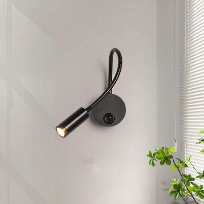 Modern European Bedside Wall Lamp Led Hose Spotlight Background Wall Counter Spotlight Reading Lighting Elbow Light