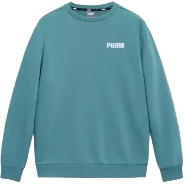 Puma Letter Logo Long Sleeve Round Neck Sweatshirt Men sweatshirt 84723186 S