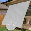 XiaZ Rain and Sun Shade Awning for Balcony, Privacy Screen, Water-Repellent, Waterproof Sunshade, UV Protection, 400D Polyester, Increased Strength, D