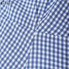 ZANZEA Women Casual V-Neck Summer Short Sleeve Plaid Print Dress