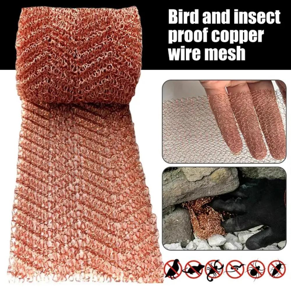 Durable Anti-snail Filter Food Grade Woven Screen Filter Pure Copper Wire Mesh  Distillation