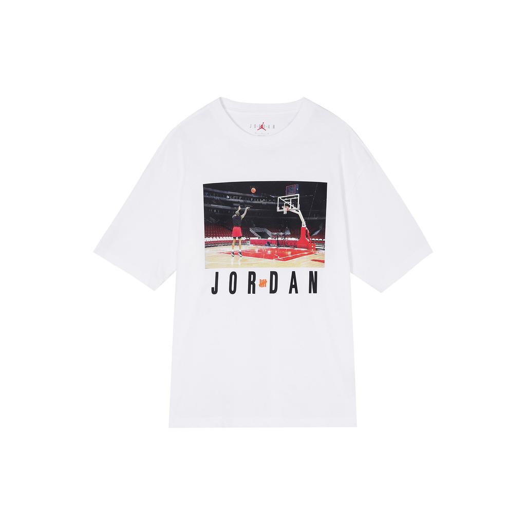 Jordan X Undefeated Undefeated X Jordan Capsule Print Crewneck T-Shirt V3 Men Tops White DX6030-100