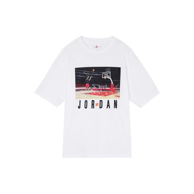 X Undefeated Undefeated X Jordan Capsule Print Crewneck T-Shirt V3 Men Tops White DX6030-100
