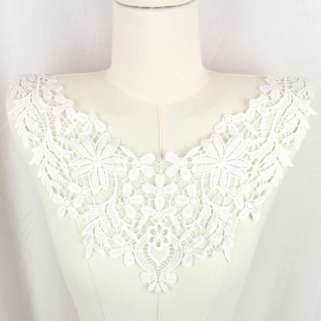 Clothing Accessories Embroidery Water-Soluble Collar Collar Corsage Lace Hollow Fake Collar Lace Adult Accessories Fake Collar