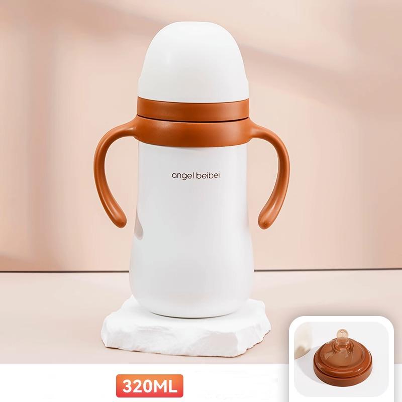 GIANXI Sippy Cup 320ML Stainless Steel Baby Products Children's Cup Home Thermos Cup Study Drink Cup Cute Water Bottle