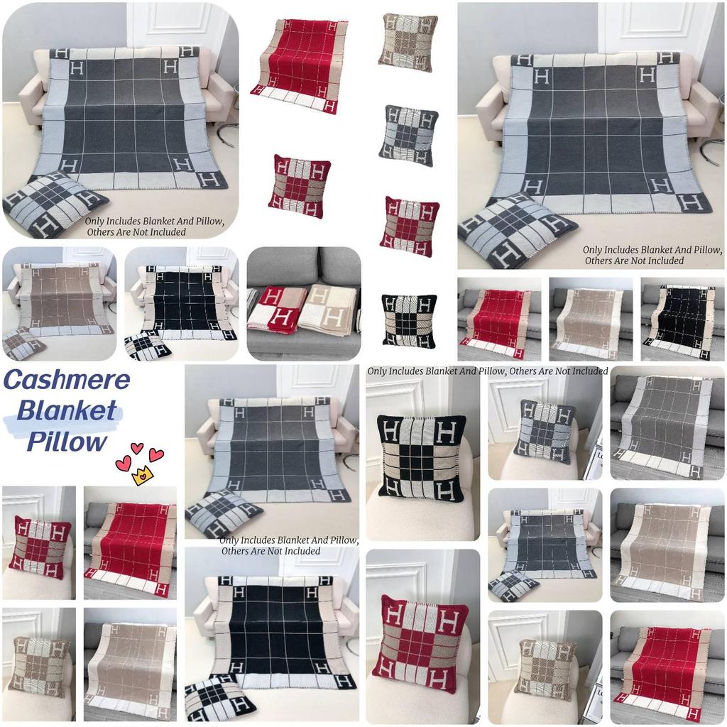Modern And Simple Style Cashmere Blanket For Office Nap Sofa And Camping