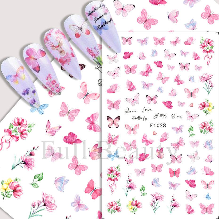 Stickers Self-Adhesive Decals for DIY Manicure Design At Home