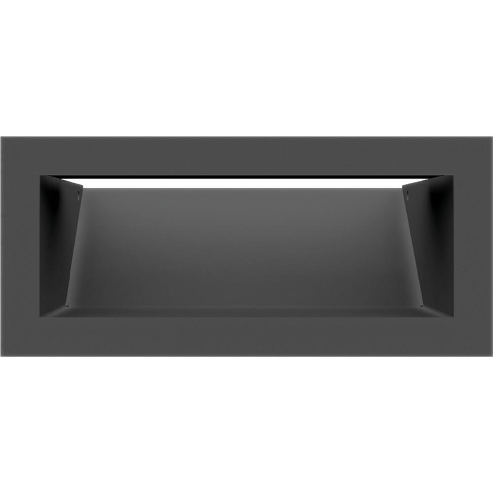 Lüftungsabdeckung LUFT 9x20 Graphit Slim