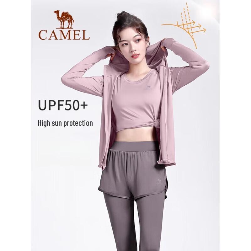 Camel Women's Yoga & Fitness Sportswear Set Y23BAT6052