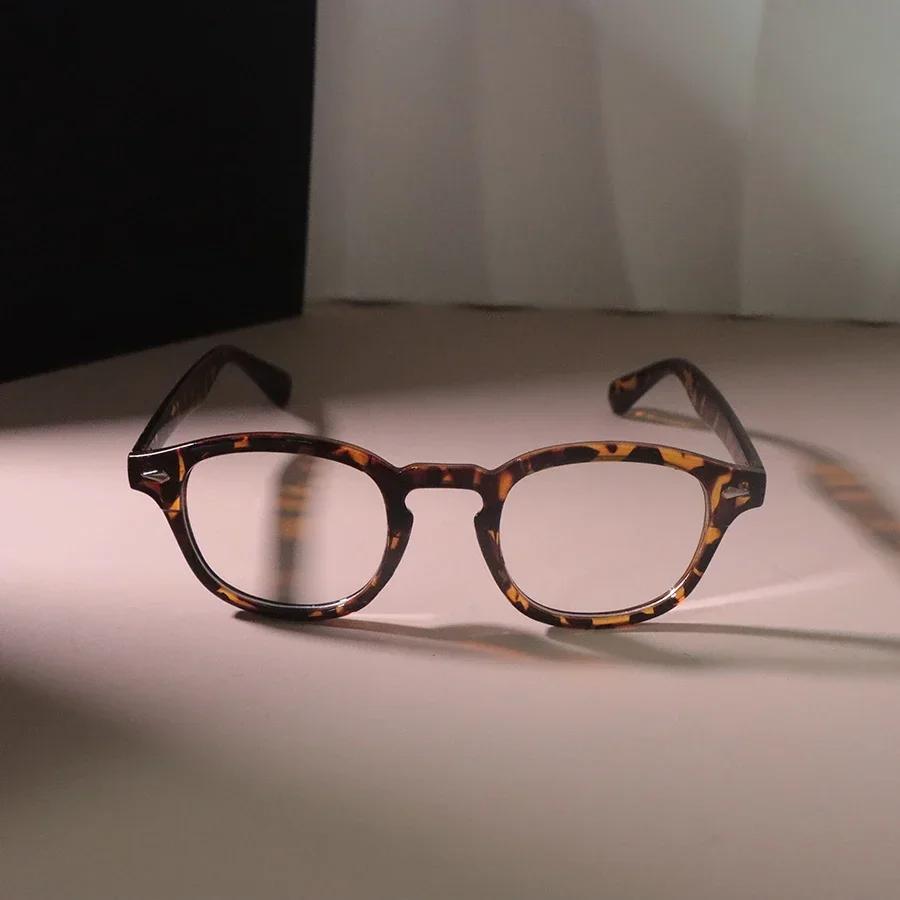 Vintage Round Glasses Women Men Brand Oval Retro Eyeglasses Frame Male Clear Lens Unisex Outdoor Transparent Lens