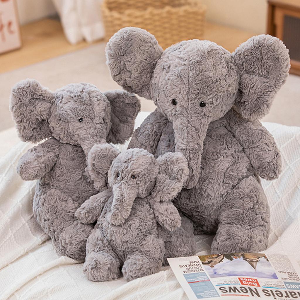 Elephant Stuffed Animals Cushion for Bedtimes for Anxious or Troubled Infants for Peaceful Night Sleep Funny Stuffed Toy
