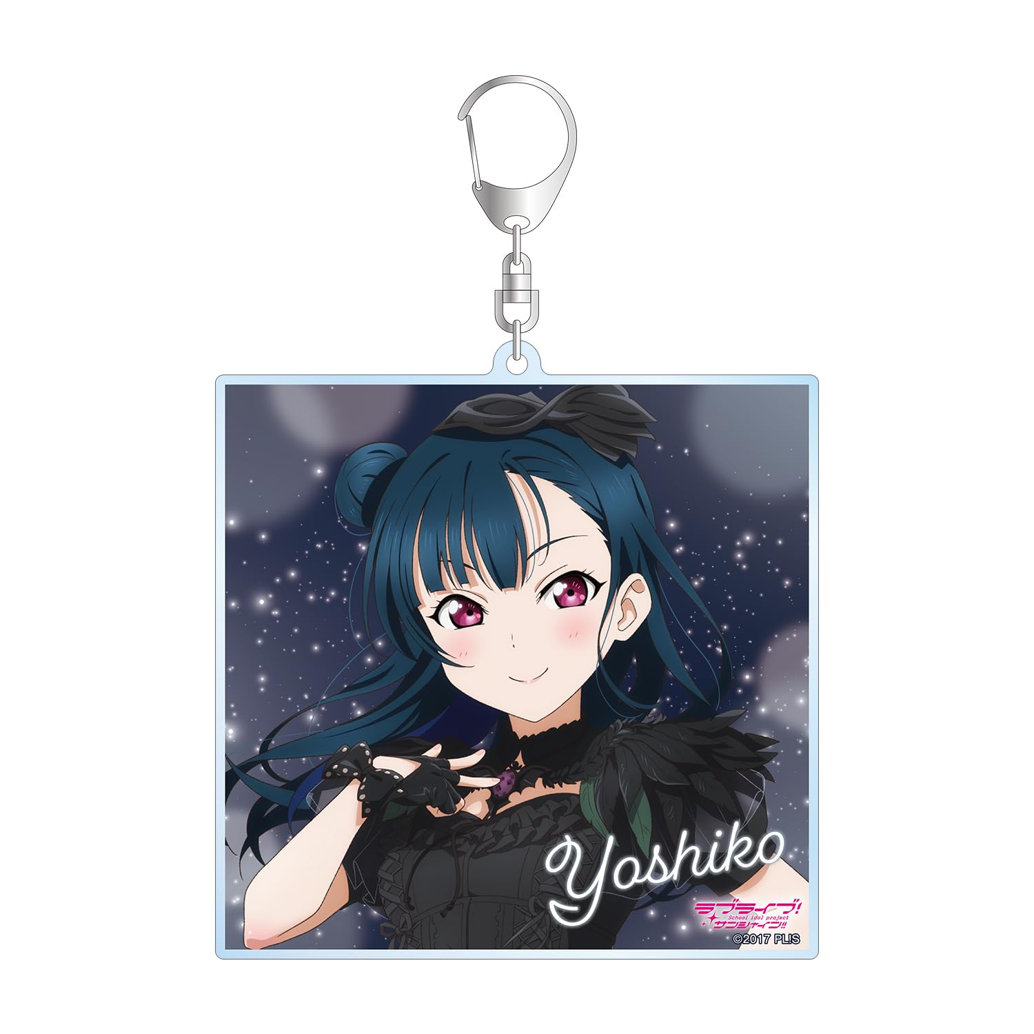 Love Original Illustration Yoshiko Tsushima 3rd Solo Concert Big Acrylic Keychain Live! Sunshine!! Ver.