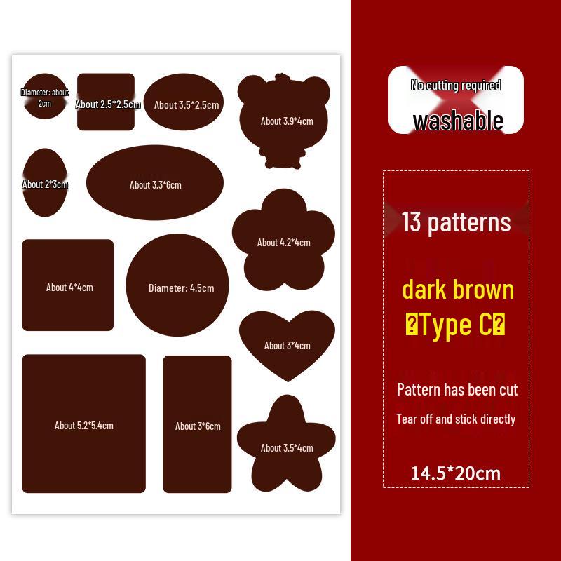 16-Color Self-Adhesive Seamless Repair Patch for Clothes and Jackets