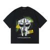 American Summer New KKONTENER MF DOOM Loose Version Men's T-shirt Retro Fashion Cotton Short-sleeved Top