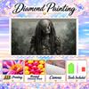 Predator Diamond Painting Kit 5D Full Drill DIY Diamond Mosaic Wall Art Home Decor