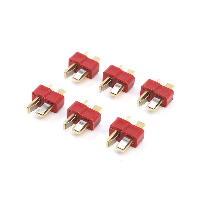 10PCS T- Plug Male & Female Connectors Deans Style For RC LiPo Battery
