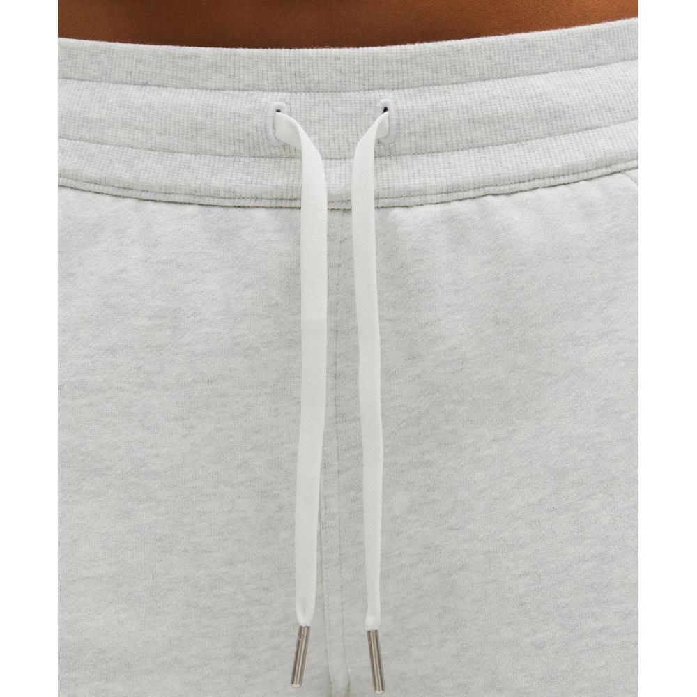 Lululemon Scuba Mid Rise Wide Leg Pant  Tall Heathered Core Ultra Light Grey