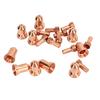 20Pcs Plasma Electrode Tip 52558 51311 P1.3 Nozzle Brass Consumables for PT80 IPT‑80 PTM‑80