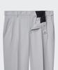 MUSINSA STANDARD Real Wide Hidden Banding Slacks [Light Gray]