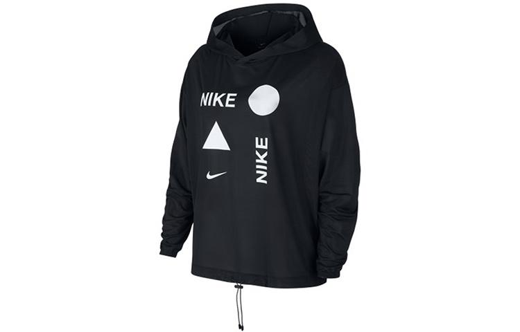 Nike Sweatshirts Women s Black Hooded Moderate Regular CJ5285-010 S